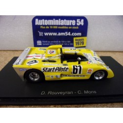 1973 Lola T280 n°61 Rouveyran - Mons Le Mans S9436 Spark Model