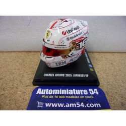 2025 Casque Charles Leclerc Ferrari Japon 1/5 LSHEL012 Spark Model
