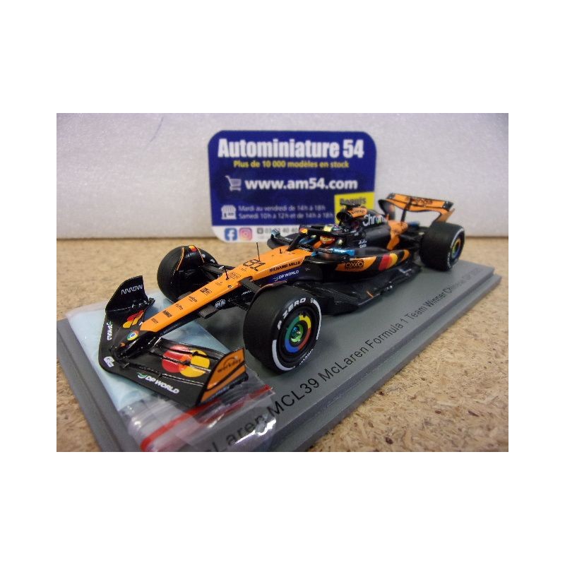 2025 McLaren MCL39 n°81 Oscar Piastri 1st winner China GP S9580 Spark Model