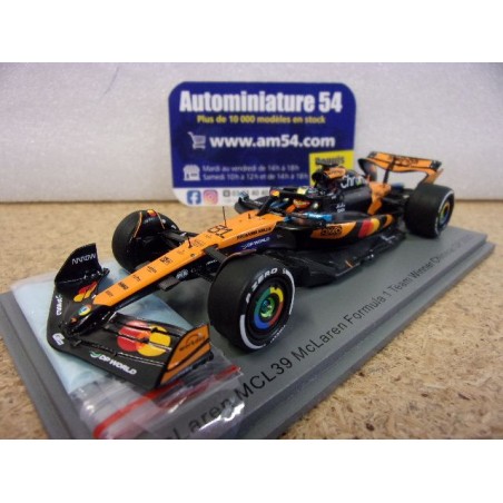 2025 McLaren MCL39 n°81 Oscar Piastri 1st winner China GP S9580 Spark Model