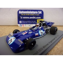 1972 Tyrrell 003 n°21...