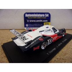 1984 Cougar C02 n°13 Courage - Jellinek - Dubois Le Mans S9501 Spark Model
