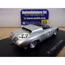 1961 Porsche 718 RS61 Spyder n°33 Gregory - Holbert Le Mans S9732 Spark Model