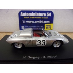 1961 Porsche 718 RS61 Spyder n°33 Gregory - Holbert Le Mans S9732 Spark Model
