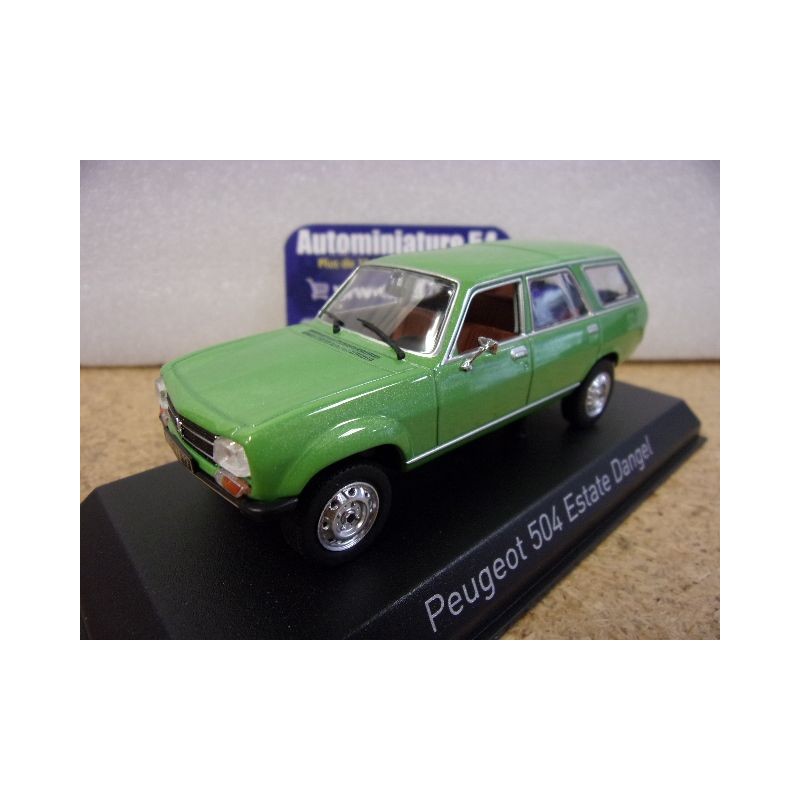 Peugeot 504 Break Dangel 1980 Green Met. 475430 Norev
