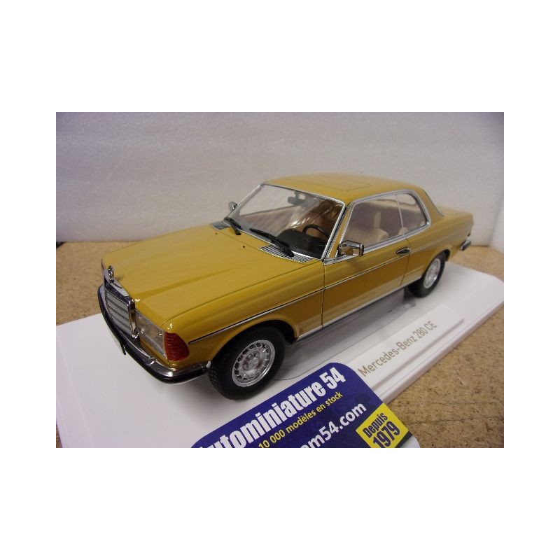 Mercedes-Benz 230 CE Sahara Yellow 1980 183985 Norev
