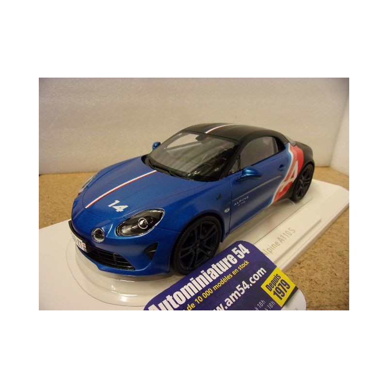 Renault Alpine A110S Sidetrack 2021 n°14 Fernando Alonso 185331 Norev