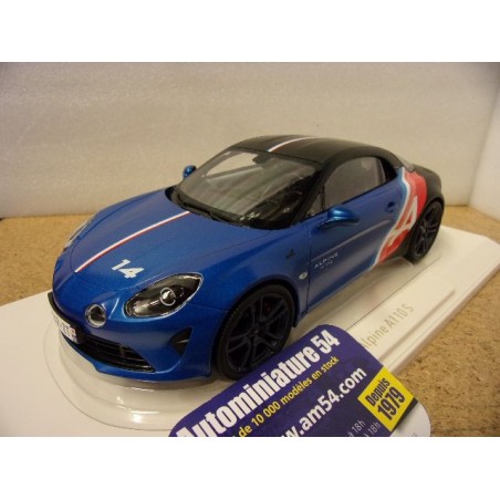 Renault Alpine A110S Sidetrack 2021 n°14 Fernando Alonso 185331 Norev