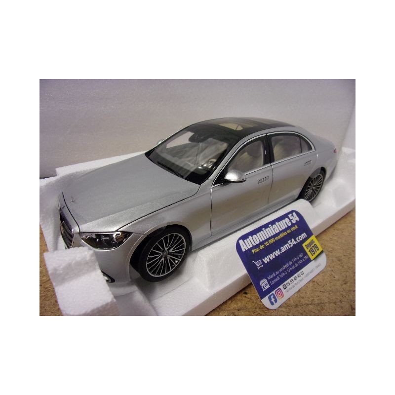 Mercedes Benz S Class AMG Line 2021 Silver Met. 183805 Norev