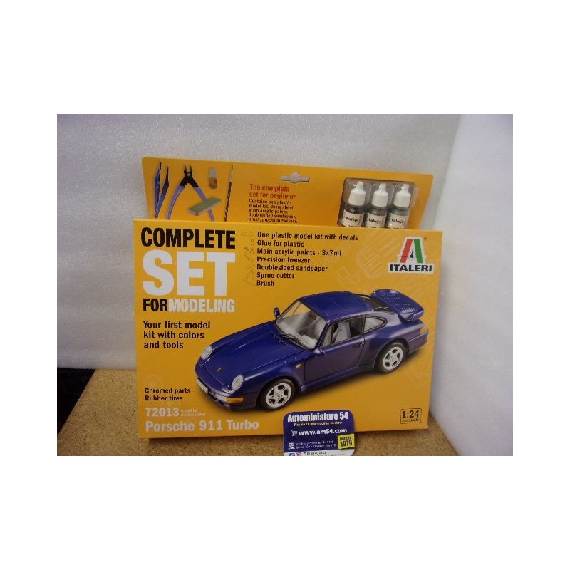 Porsche 911 - 993 Turbo Maquette Set Complet n°72013 Italeri  Maquette