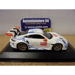 Porsche 911 - 992 GT3RS White + Orange Decor 410062115 Minichamps