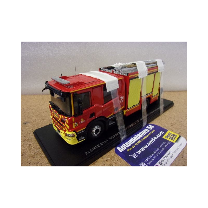 Scania P280 Gimaex FPTSR SDIS21 Pompiers Côte d'Or Alerte0173