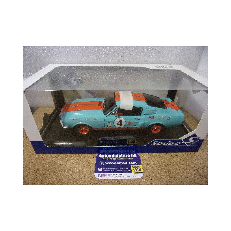 Ford Mustang Shelby GT500 1967 Gulf racing Tribute S1802911 Solido