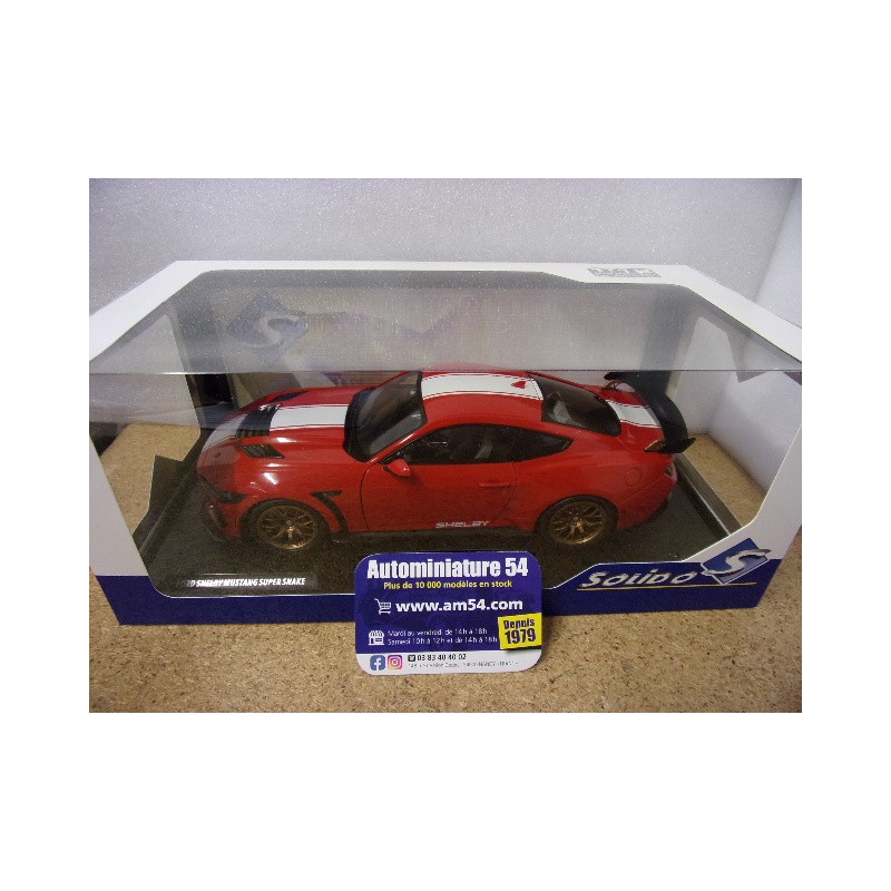 Ford Mustang Shelby Super Snake Red 2024 S1813801 Solido