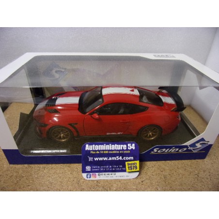 Ford Mustang Shelby Super Snake Red 2024 S1813801 Solido