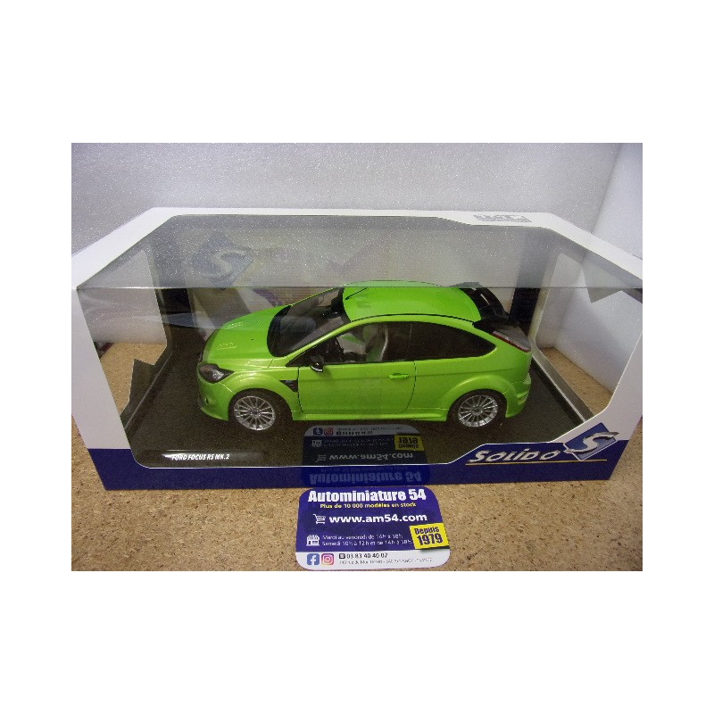 Ford Focus RS Ultimate Green 2009 S1813101 Solido