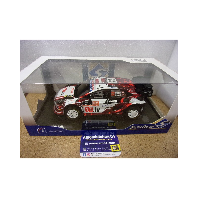 2024 Ford Puma Rally 1 n°22 Sesks - Francis S1809507 Solido