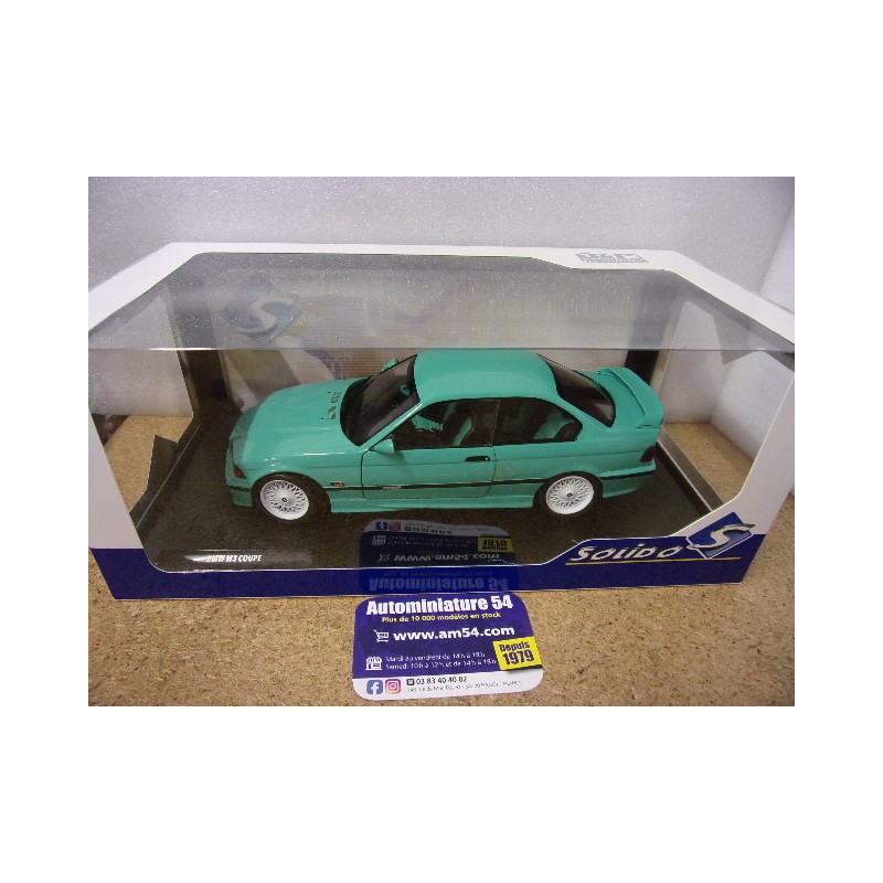BMW M3 E36 Coupé Solido Works Mint Green 1991 S1803916 Solido