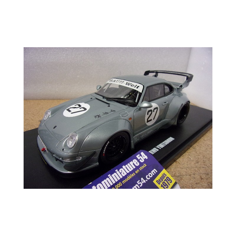 Porsche 911 RWB N°27 YUIITSUMUNI Silver 2024 GT522 GT Spirit