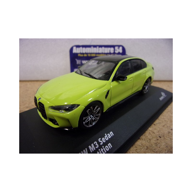 BMW M3 Competition Sedan G80 Sao Paulo Yellow S4315303 Solido