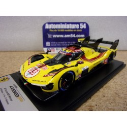 2025 Ferrari 499P AF Corse n°83 Kubica - Ye - Hanson 1st Winner Le Mans LSLM190 Look Smart