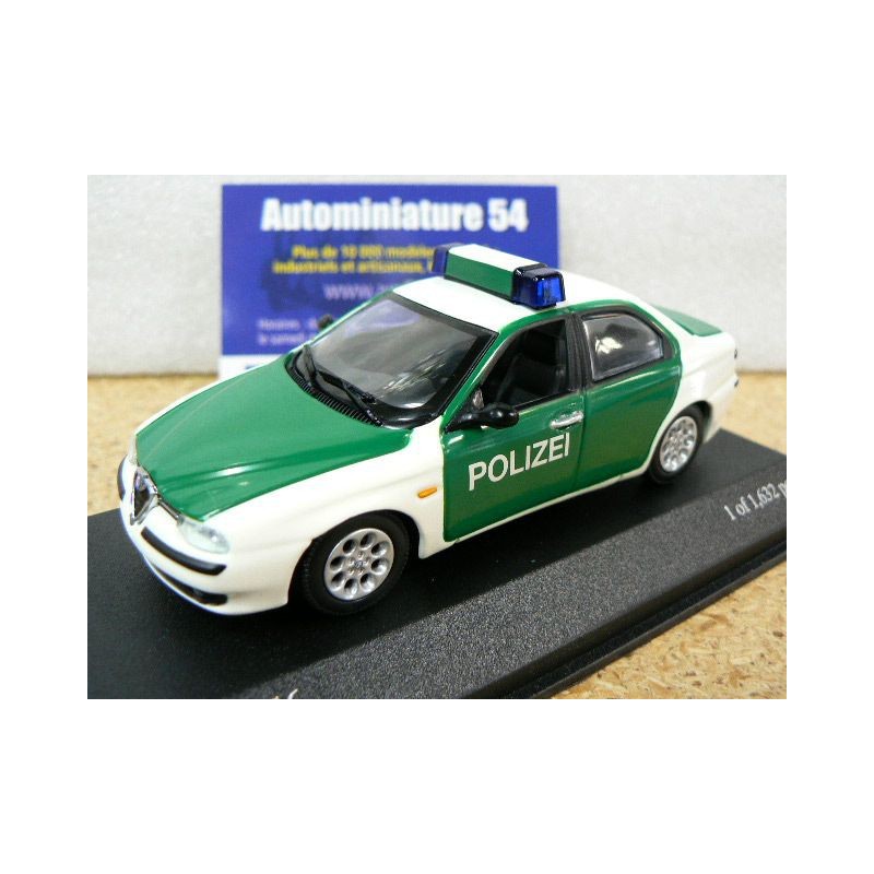 Alfa Roméo 156 1997 Polizei 430120790 Minichamps