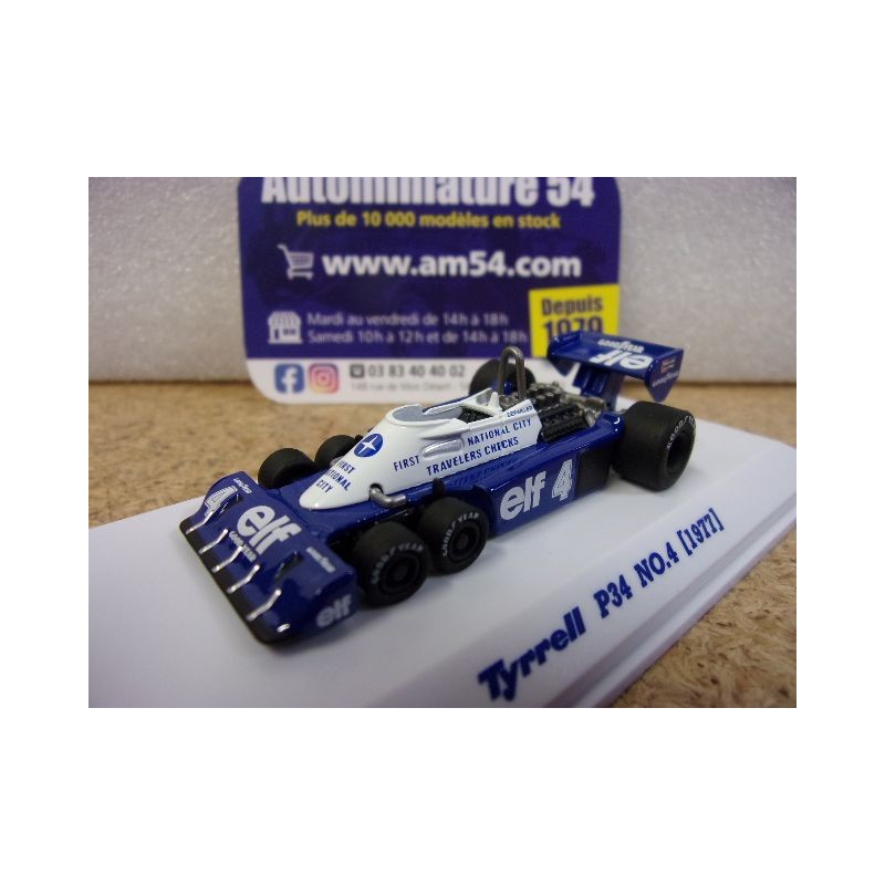 1977 Tyrrell P34 n°4 Depailler k07038B4 Kyosho