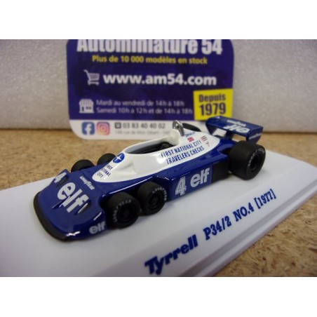 1977 Tyrrell P34/2 n°4 Depailler k07038B6 Kyosho
