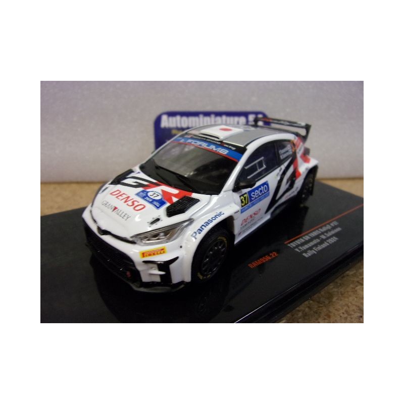 2024 Toyota GR Yaris Rally2 n°37 Yamamoto - Salminen rally Finland RAM956 Ixo Model