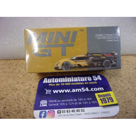 2024 Cadillac V Serie R n°01 IMSA Sebring 12 Hrs Cadillac Racing MGT01004 True Scale Models Mini GT