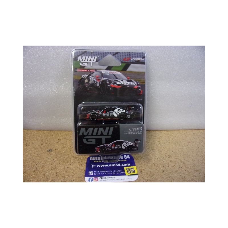 2023 Honda NSX GT Type S GT500 n°16 ARTA Mugen SuperGT MGT00787 True Scale Models Mini GT