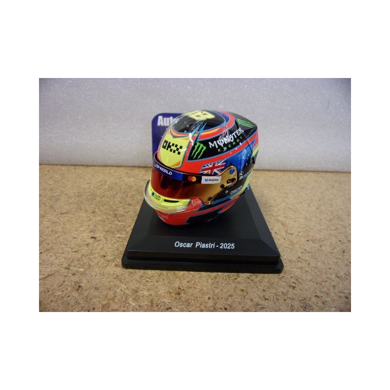 2025 Casque Oscar Piastri McLaren 1/5 5HF196 Spark Model