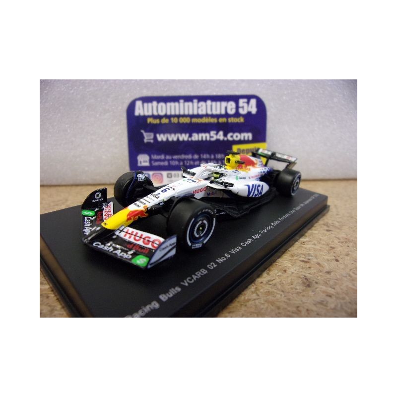 2025 Cash App Racing Bull VCARB02 n°6 Isack Hadjar Japanese GP Y422 Spark Model Sparky 1.64