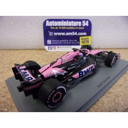 2024 Alpine BWT F1 Team A524 n°61 Jack Doohan Abu Dhabi GP S9566 Spark Model