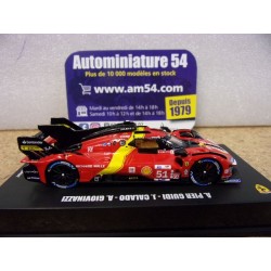 2023 Ferrari 499P AF Corse n°51 Pier Guidi - Calado - Giovinazzi 1st Winner Le Mans LS64001LM Look Smart 1/64