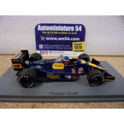 1988 AGS JH23 n°14 Philippe Streiff French GP S7245 Spark Model