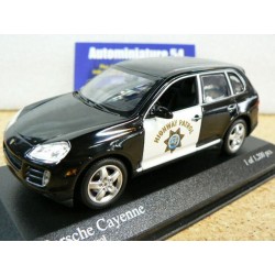 Porsche Cayenne Police California Higway Patrol 400066291 Minichamps