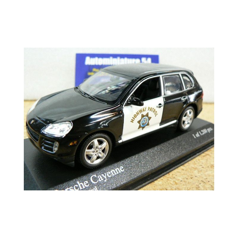 Porsche Cayenne Police California Higway Patrol 400066291 Minichamps