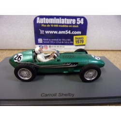 1959 Aston Martin DBR4 n°26 Carroll Shelby 10th Italian GP S8138 Spark Model