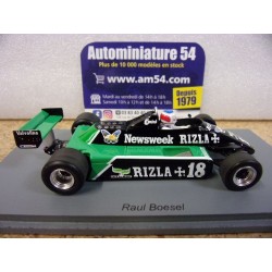 1982 March 821 n°18 Raul Boesel South African GP S7173 Spark Model