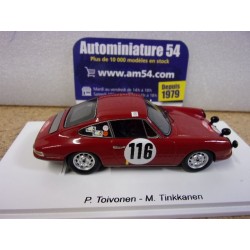 1968 Porsche 911 T/R n°116 Toivonen - Tinkkanen 2nd Monte Carlo S5580 Spark Model