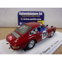 1968 Porsche 911 T/R n°116 Toivonen - Tinkkanen 2nd Monte Carlo S5580 Spark Model