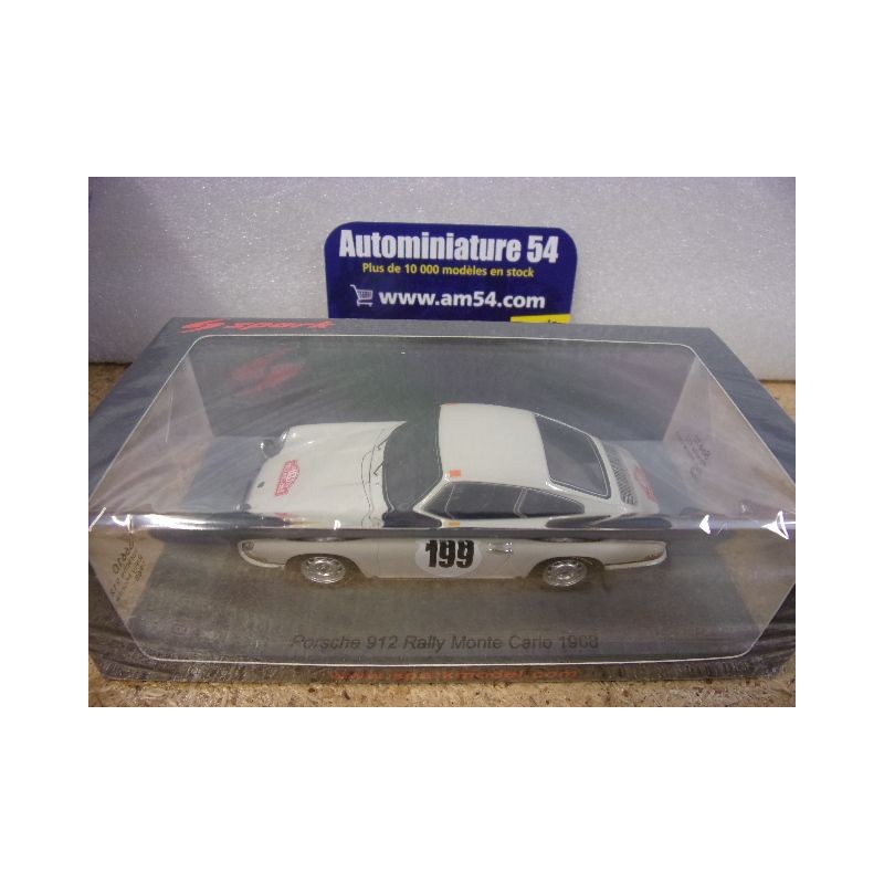 1968 Porsche 912 n°199 Markowski - Wangrat Monte Carlo S6610 Spark Model