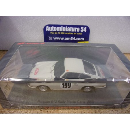 1968 Porsche 912 n°199 Markowski - Wangrat Monte Carlo S6610 Spark Model