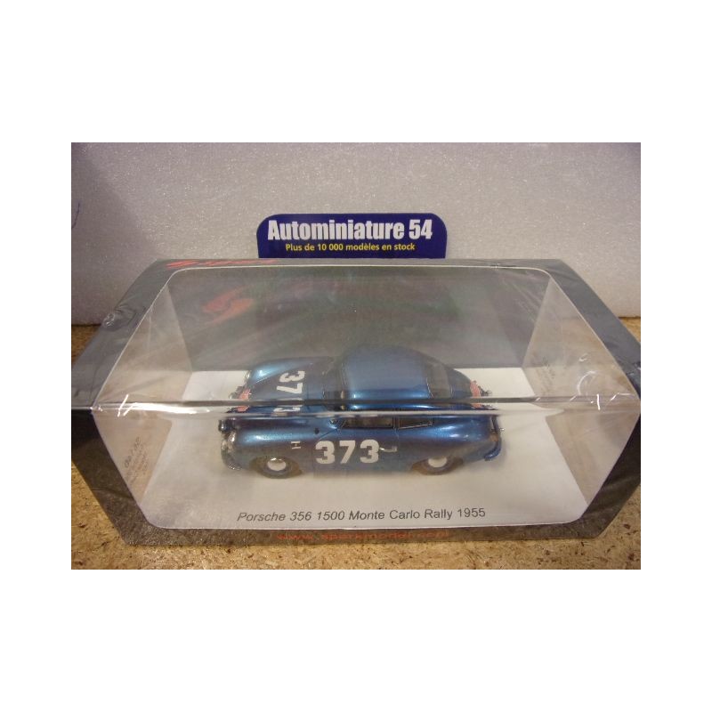 1955 Porsche 356 1500 n°373 Garça - Nogueira Monte Carlo S6140 Spark Model