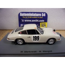1968 Porsche 912 n°199 Markowski - Wangrat Monte Carlo S6610 Spark Model