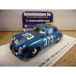 1955 Porsche 356 1500 n°373 Garça - Nogueira Monte Carlo S6140 Spark Model