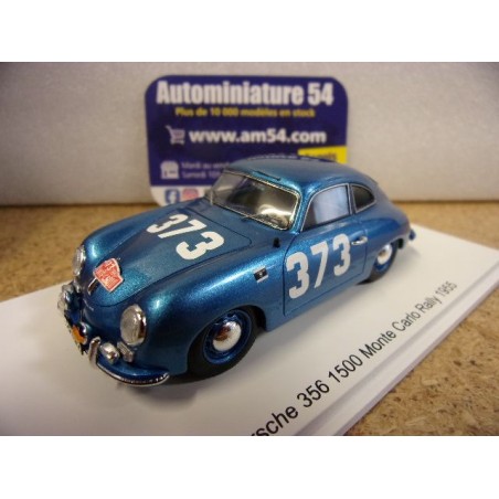 1955 Porsche 356 1500 n°373 Garça - Nogueira Monte Carlo S6140 Spark Model