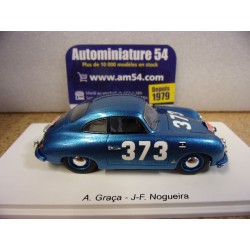 1955 Porsche 356 1500 n°373 Garça - Nogueira Monte Carlo S6140 Spark Model