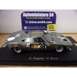 1968 Ford GT40 n°38 Prophet - Bond 1000km Spa SB185 Spark Model